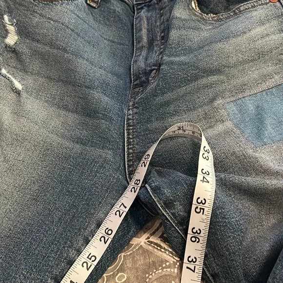 Madewell Cruiser Straight Jeans Patched Up Edition - Picture 8 of 11